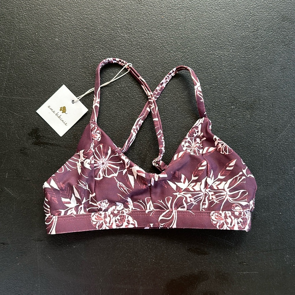 AMA BIKINIS kids XS swim sports top